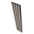 WPC fasadni panel SIVA/ČRNA, 219x2900 mm, dvobarvni (0,63 m²)