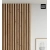 3D dekorativne lamele, lesene letvice za stena ali strop (28x37 mm) (hrast rustik)