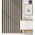 3D decorative slats, wooden strips for walls, ceiling, or partition wall (28x37 mm) (FLAGSTAFF OAK)