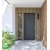 WPC fasadni panel, 219x2900 mm, dve barvi, SVETLI HRAST & ČRNA (0,63 m²)