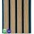 WPC fasadni panel TIK/ČRNA, tekstura LESNA STRUKTURA 2K26, 219x2900 mm, dvobarven (0,63 m²)