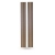 WPC fasadni panel, 223x26x2900 mm, SVETLI HRAST s črnimi fugami, 6 rešetk (0,64 m²)