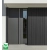 WPC fasadni panel BLACK TWIX MINI, 5 lamel, 217x2900 mm, brušena tekstura