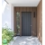 WPC fasadni panel TEAK/ČRNA, 219x2900 mm, dvobarvni (0,63 m²)