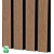 WPC fasadni panel DARK TEAK/ČRNA, 219x2900 mm, dvobarvni (0,63 m²)