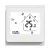 Wi-Fi pametni termostat, regulator temperature, vodni/plinski bojler, LCD zaslon na dotik 5A