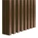 Lesene letvice za pregradne stene (28x60mm) (oreh)