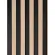 Dekorativni panel za kopalnico, svetli hrast, LARGO, 12x270cm