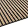 Akustični leseni panel, furnir, klasični hrast (črni filc), 240x60cm (1,44 m2)