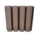Sample WPC wall cladding, brown, 25x25cm