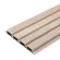 Vzorec zunanji leseni panel, WPC, pesek, 25x25