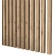 3D dekorativne lamele, lesene letvice za stena, strop ali predelna stena (3x4 cm) (hrast rustik)
