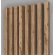 3D dekorativne lamele HRAST WOTAN, lesene letvice za stena ali strop (28x37 mm)