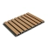 WPC fasadni panel TEAK/ČRNA, 219x2900 mm, dvobarvni (0,63 m²)