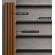 WPC fasadni panel, 223x26x2900 mm, SVETLI HRAST s črnimi fugami, 6 rešetk (0,64 m²)