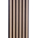 WPC fasadni panel, 223x26x2900 mm, SVETLI HRAST s črnimi fugami, 6 rešetk (0,64 m²)
