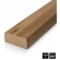 Lesene letvice za pregradne stene (28x60 mm) (HRAST CATANIA)