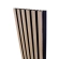 WPC fasadni panel, 223x26x2900 mm, SVETLI HRAST s črnimi fugami, 6 rešetk (0,64 m²)