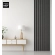 3D decorative slats, wooden strips for walls, ceiling, or partition wall (28x37 mm) (FLAGSTAFF OAK)