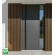 WPC fasadni panel TEAK TWIX MINI, 5 lamel, 217x2900 mm, brušena tekstura