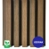 [VZOREC] WPC fasadni panel TEAK TWIX MINI, 5 lamel, 217x2900 mm, brušena tekstura