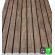 Fasadni panel, imitacija lesa, STARI OREH, 120x50x2 cm, stiropor (0,60 m²)