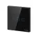Črno Wi-Fi pametno stensko stikalo