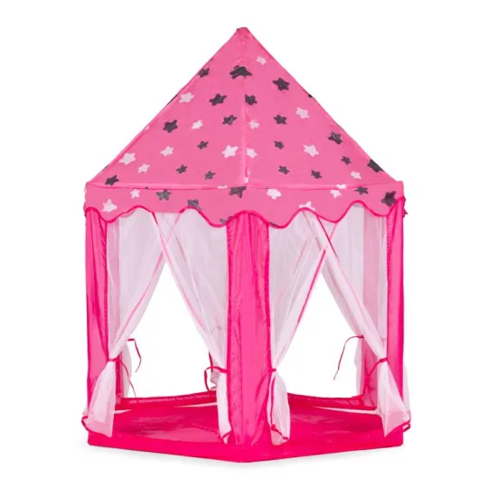 Otroški šotor Pink 135x105 cm