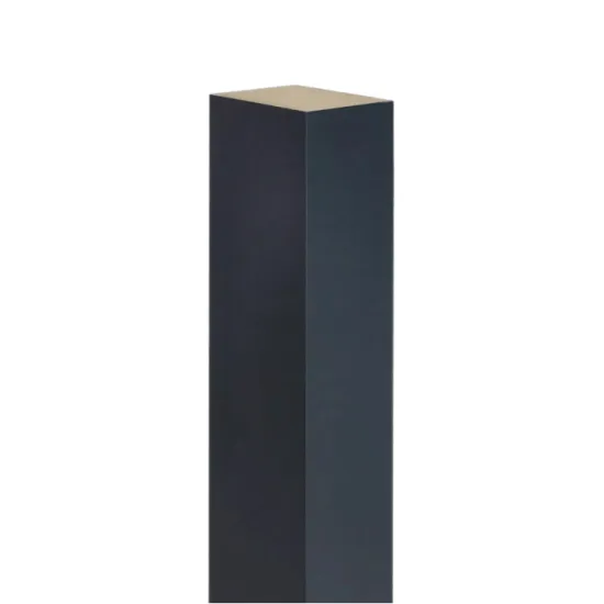 3D dekorativne lamele, lesene letvice za stena, strop ali predelna stena (3x4 cm) (antracit)