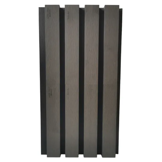 Sample WPC wall cladding, gray, 25x25cm