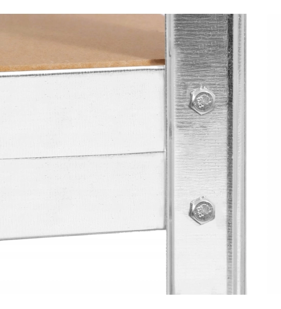 Kovinski regal za shranjevanje Springos 205x120x45cm, max 200 kg na polico
