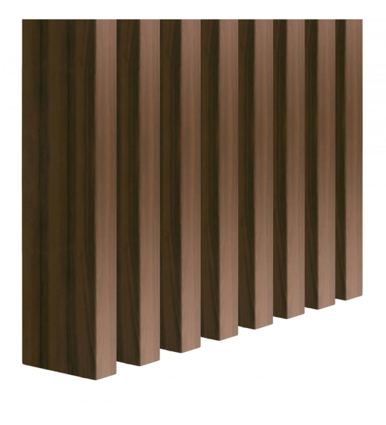 Lesene letvice za pregradne stene (28x60mm) (oreh)