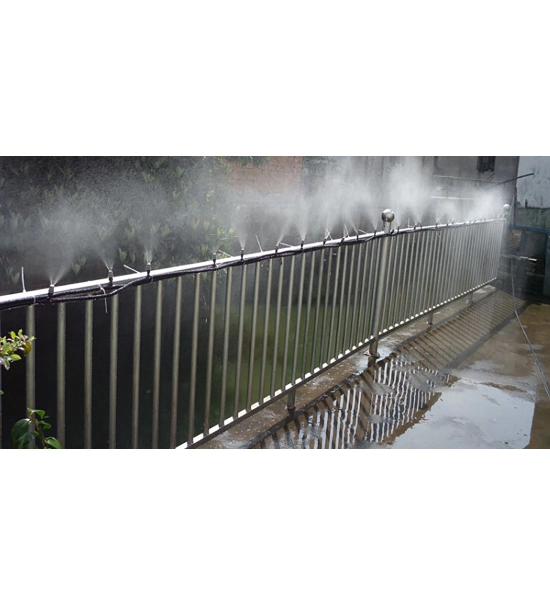 Zunanji sistem za hlajenje z vodno meglo 10m