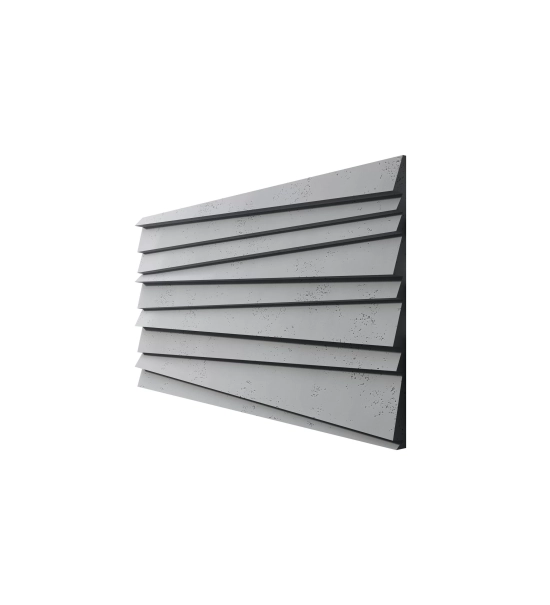 3D panel za steno, dekorativni beton, SHUTTERS PB 04