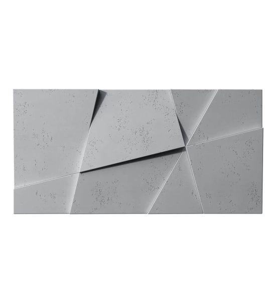 3D panel za steno, dekorativni beton, CRYSTAL PB 05
