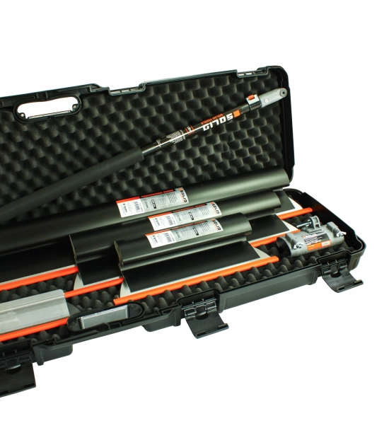 Komplet nožev za kitanje z izravnalno maso in valjčkom v kovčku SOLID