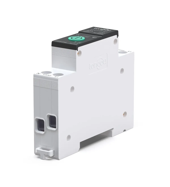 Wi-Fi Pametni inštalacijski odklopnik z merjenjem 1P+N 1-63A, DIN letev, Tuya