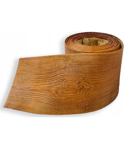 Fasadna obloga v roli, imitacija lesa, zlati hrast, 260 cm x 18 cm x 0,3 cm (0,47 m²)