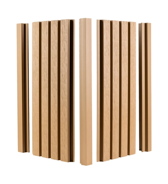 Zunanji leseni panel, WPC, 217x24x2900mm, hrast (0.63 m2)