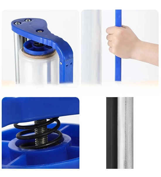 PVC stretch film dispenser, hand held, for 2-5 kg film rolls