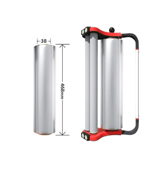 WILLIE Ročni odvijalec za stretch folijo, 50 cm, oranžen, maks. dolžina folije 500 mm