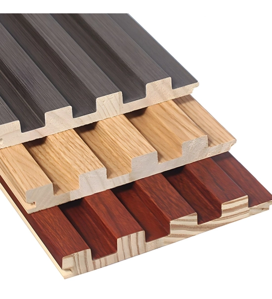GRILL stenski panel, masivni les, vodoodporen, CANDY ROZA, 147x2750 mm (0.40 m²)
