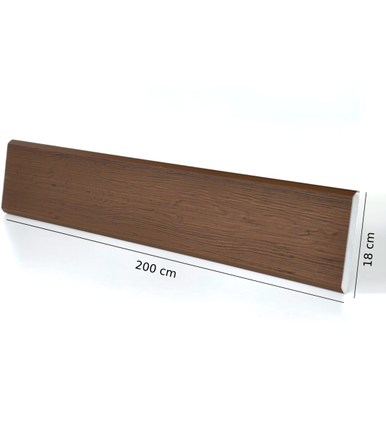 EPS200 fasadni panel, imitacija lesa, OREH, 18x1,9x200 cm (0,36 m²)