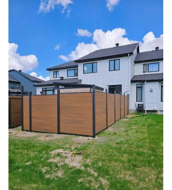 WPC deska za ograjo, TEAK, 162x20 mm, 1750 mm dolžina, široke letvice