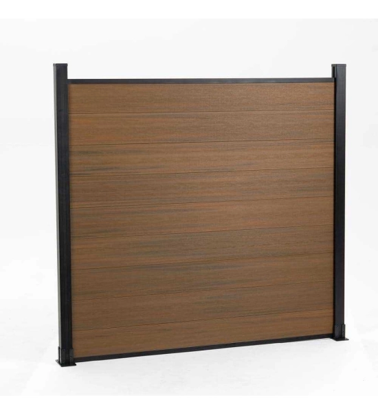 WPC deska za ograjo, OREH, 162x20 mm, 1750 mm dolžina, široke letvice