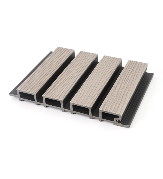 WPC fasadni panel SIVA/ČRNA, 219x2900 mm, dvobarvni (0,63 m²)