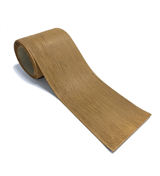 Fasadna obloga v roli, imitacija lesa, SVETLI HRAST, 260 cm x 18 cm x 0,3 cm (0,47 m²)