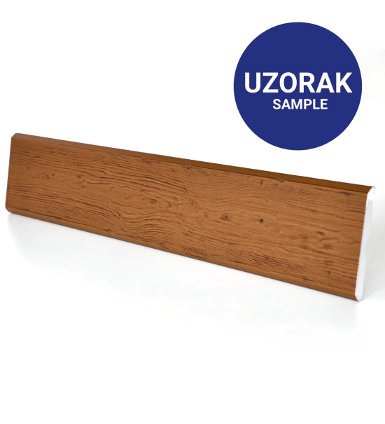 Vzorec leseni fasadni panel stiropor, zlati hrast