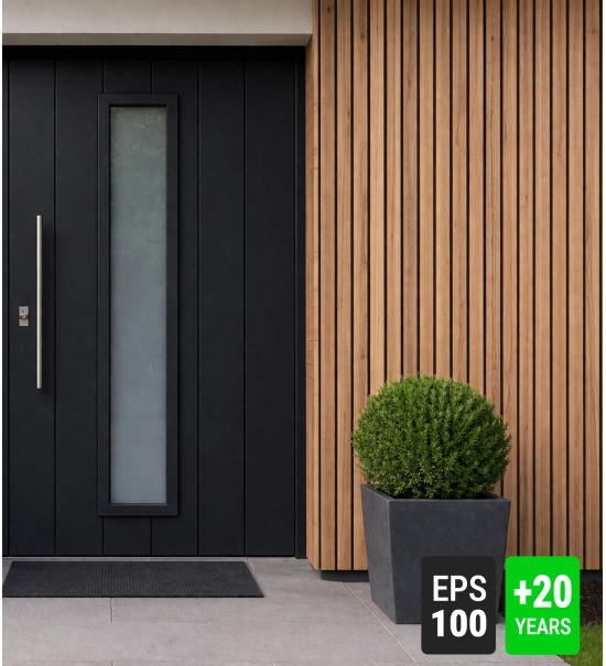 Fasadni panel, imitacija lesa, SIBIRSKI MACESEN, 120x50x2 cm, stiropor (0,60 m²)