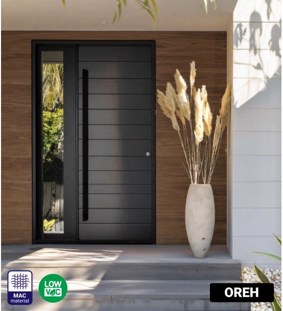 Fasadna obloga v roli, imitacija lesa, oreh, 260 cm x 18 cm x 0,3 cm (0,47 m²)